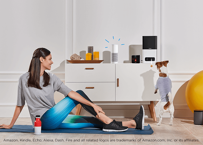 Petcube works with Amazon Alexa